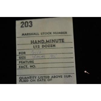 Minute Hand - Gilt Plume H007 Image